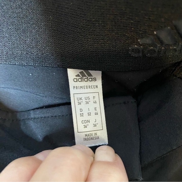 Adidas Black Primegreen Eco Golf shorts - Picture 3 of 4